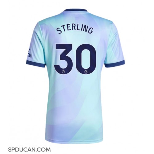 Muški Nogometni Dres Arsenal Raheem Sterling #30 Rezervni 2024-25 Kratak Rukav